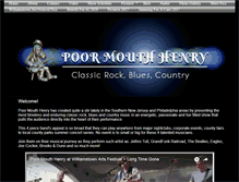 Tablet Screenshot of poormouthhenry.com